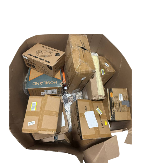 1 Pallet - Wholesale Amazon Liquidation - Household Goods, Toys, Electronics & General Merchandise - Condition: Customer returns - Unsorted