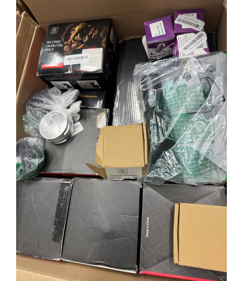1 Pallet - Wholesale Amazon Liquidation - Hookahs & Hookah Accessories - Condition: Customer returns - Unsorted