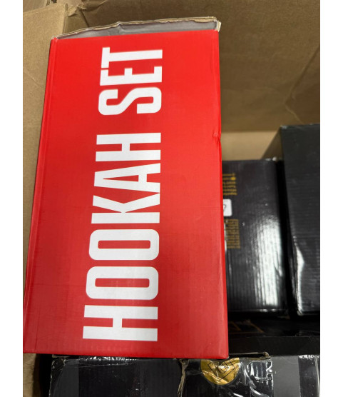 1 Pallet - Wholesale Amazon Liquidation - Hookahs & Hookah Accessories - Condition: Customer returns - Unsorted