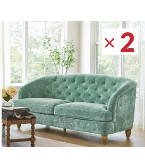 2 THE PIONEER WOMAN LAUREL 79" TUFTED SOFAS 2 THE PIONEER WOMAN LAUREL 79" TUFTED SOFAS