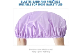 1 Pallet - Wholesale Liquidation -  Shower Caps for Women, Double Sided Waterproof Reusable Elastic Shower Caps for Shower Caps (690 Shower Caps)