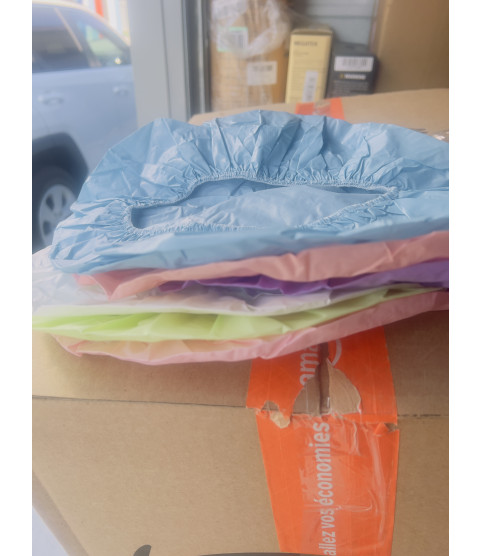 1 Pallet - Wholesale Liquidation -  Shower Caps for Women, Double Sided Waterproof Reusable Elastic Shower Caps for Shower Caps (690 Shower Caps)