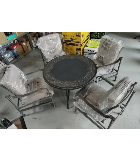 Highview Terrace 5-Piece Set / 4 pack of Chair Outdoor Patio Set with Table